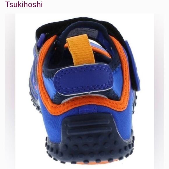 NEW Tsukihoshi Blue/Orange Mary Jane Neo Shoes, Sz 11.5 (EU 30, fits big!) - Picture 5 of 8